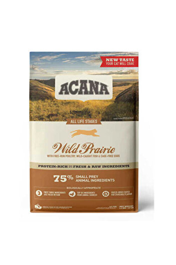 Acana Wild Prairie Tahılsız Tavuklu Ve Balıklı Kedi Maması 4,5 Kg