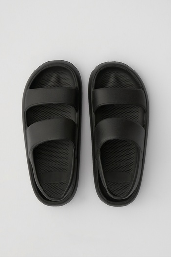OZYO Masai Black Double Stripes Eva Beach Daily Summer Sandals Slippers
