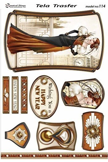 Cadence Sd Brass Decoupage - Sdp0114
