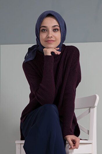 LYRA Smoked Plain Cotton Scarf 10108