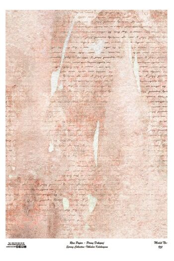 Cadence Rice Decoupage-951