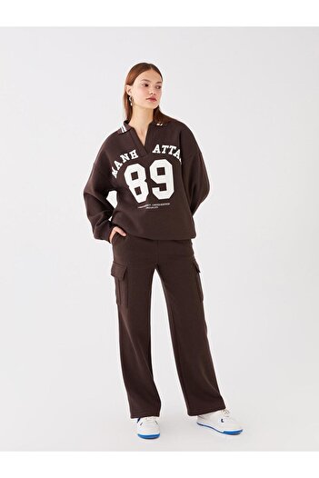 LC Waikiki LCW Vision Women's - Straight Sweatpants with Elastic Waist