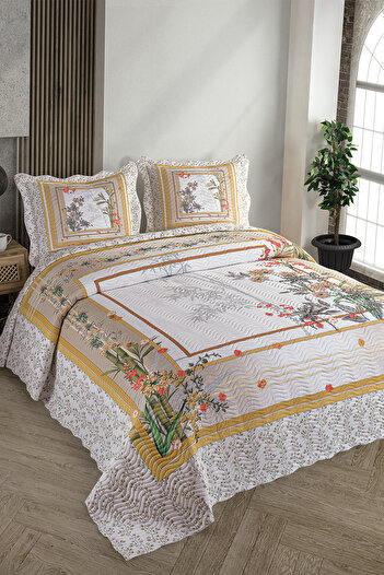 Örtüm Double Quilted Bamboo Bedspread