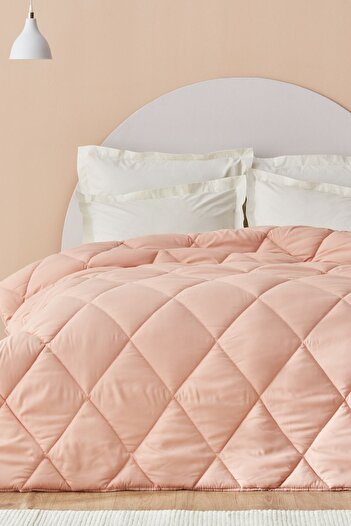Sarah Anderson Grimes Microfiber Double Duvet Salmon