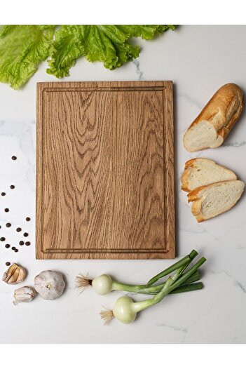 Esci Design Trendy Wooden Cutting Board - Presentation and Plate Set