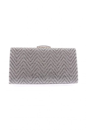 DGN Stoned Silver dámské večerní šaty - 357-22y