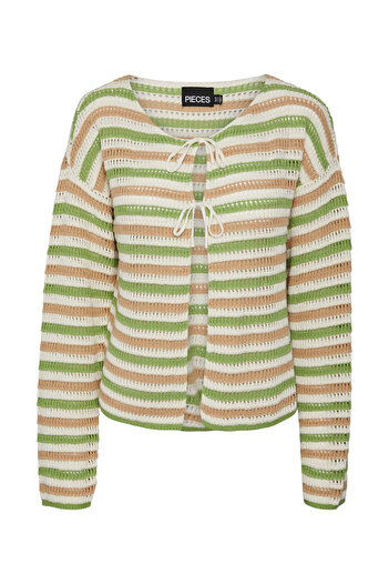 PIECES PCARLEA LS KNIT CARDIGAN - Pohodlné a stylové
