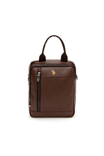 U.S. Polo Assn. حقيبة يو اس بولو بنية - PLEVR23647