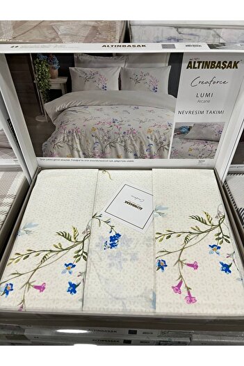 Altınbaşak CREAFORCE Lumi Arcane %100 Pamuklu Çift Kişilik Nevresim