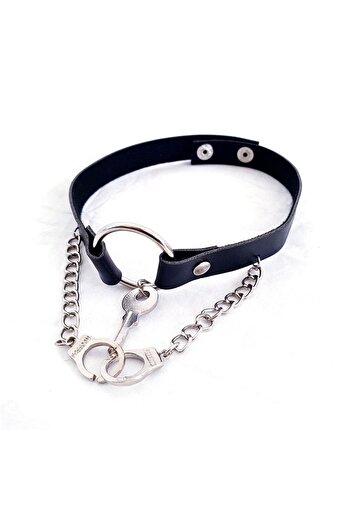 Carpe Hanging Key Freedom Chocker Necklace