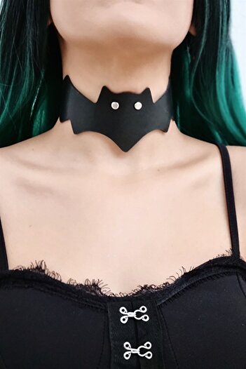 Carpe Bat Leash Necklace