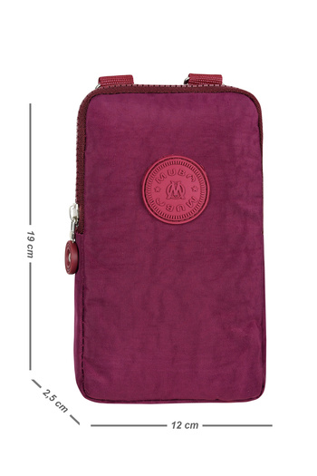MUBO Crossbody Shoulder Bag with Adjustable Strap and Zippered Compartment Phone Holder