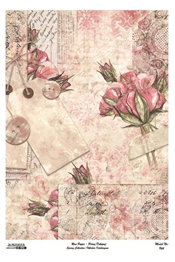 Cadence Rice Decoupage-964