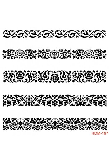 Cadence Stencil (template) 25x25 Cm