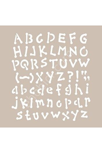 Cadence As426 - A4 Stencil Patterned Letters