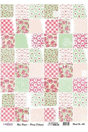 Cadence Rice Decoupage - Model 486