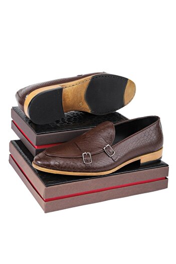 Ducavelli Vodina Hakiki Deri Erkek Klasik Ayakkabı, Loafer Klasik Ayakkabı