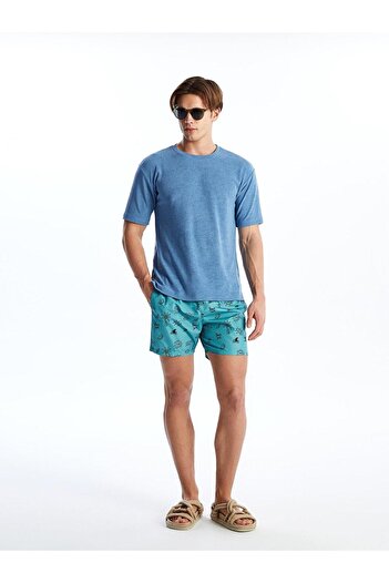 LC Waikiki LCW SWIMWEAR - Чоловічі короткі шорти з принтом для пляжу