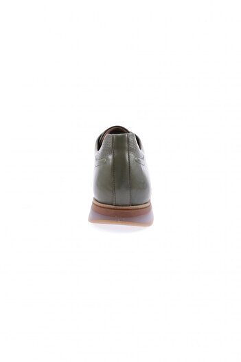 DGN Erkek Sneakers Ayakkabı Haki Hakiki Deri 32593396