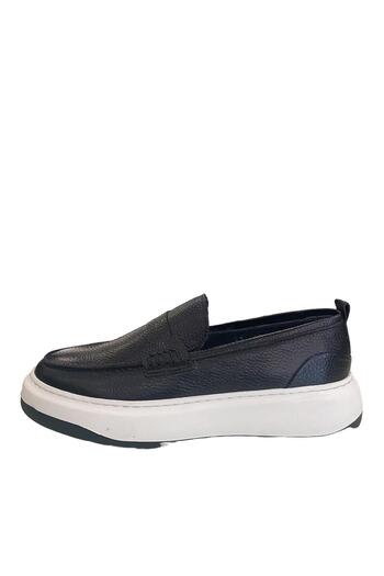 Sarar İnterview %100 Deri Eva Taban Sneaker Siyah Ayakkabı