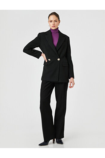Koton Double Breasted Blazer Jacket