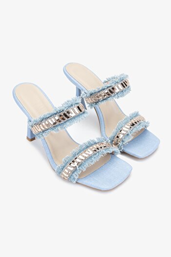 Valmenti Papuci de damă Azuro Light Jean Textile - Comozi și stilați