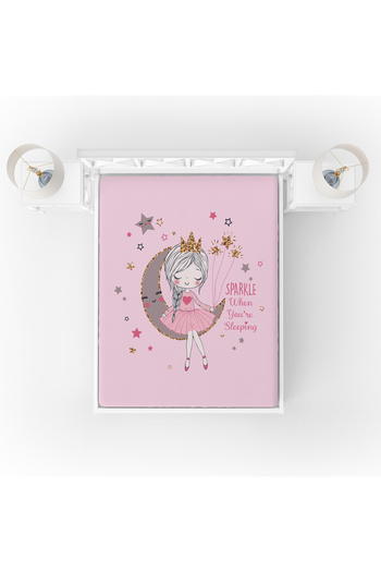 yok yok evim eve dair her şey Pink Single Girl Sitting on the Moon with Elastic Sheet