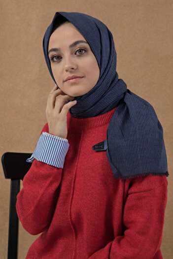 LYRA Smoked Mia Texture Shawl 10103
