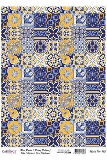 Cadence Rice Decoupage - Model 725