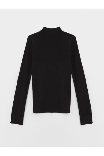 LC Waikiki Half Turtleneck Plain Long Sleeve Women's Knitwear Sweater