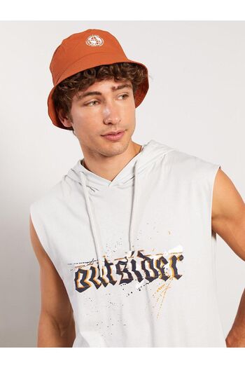 LC Waikiki LCW Casual Hooded Printed Men's Sleeveless T-Shirt