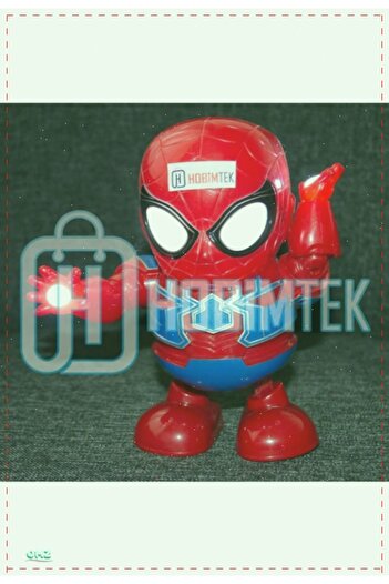 OMZ Dance Hero Kırılmaz Oyuncak Robot Spiderman Örümcek Adam Erkek Cocuk Egitici Montessori Oyuncaklar