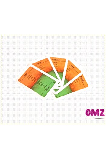 OMZ Anlat Bakalım Kartları Kelime Oyunu Unox Tlip Kız Erkek Oyuncaklar Cocuk Egitici Montessori Oyuncak