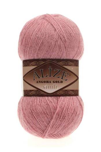 Alize ALİZE ANGORA GOLD SILVERY 144 SALMON PINK