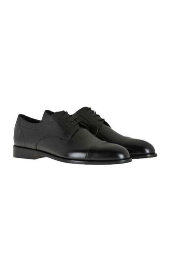 Sarar Microlight Neolit Black Leather Shoes - 100% Sole 241vh 2441