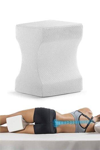 ORPEDOX White Orthopedic Pregnant Support Pillow Between Leg Pillow Pregnant Pillow Positioning Pillow