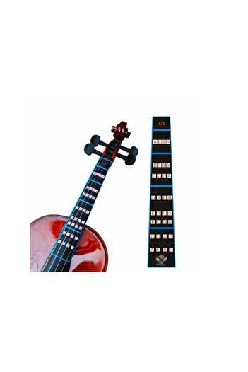 Solo Full Violin Keyboard Note Sticker