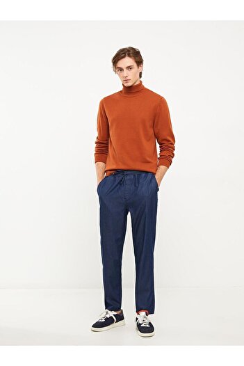 LC Waikiki LCW Casual Balıkçı Yaka Uzun Kollu Erkek Triko Kazak