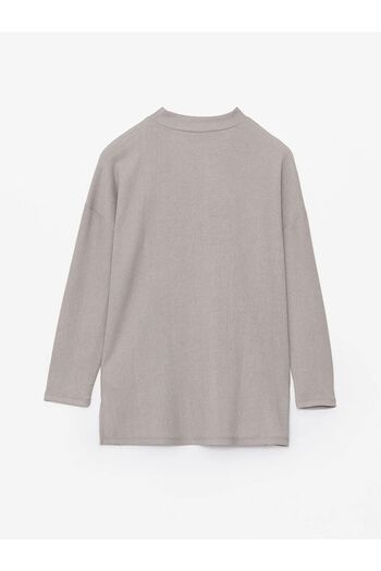LC Waikiki LCW Modest - Stand Collar Long Sleeve Women's Tunic