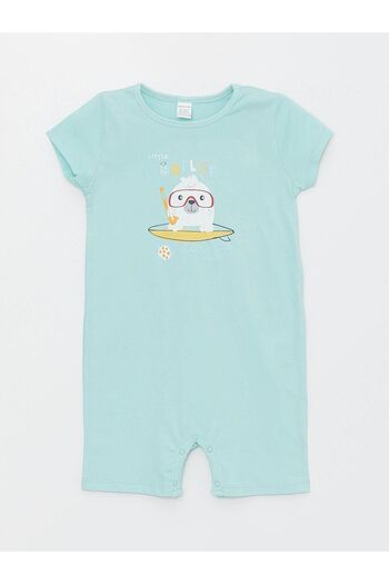 LC Waikiki LCW Baby Crew Neck Jumpsuit for Baby Boy - Pack of 2