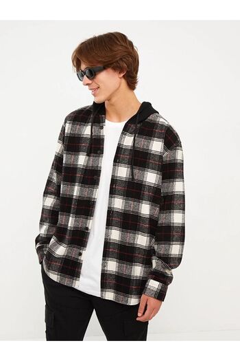 LC Waikiki Чоловічий плед Lumberjack Gomlegi Regular Fit з довгим рукавом