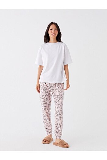 LC Waikiki LCW Young Beli Lastikli Desenli Kadın Pijama Altı