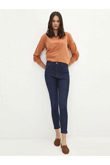 LC Waikiki LCWAIKIKI Basic Skinny Fit Прямі джинси з кишенями для жінок