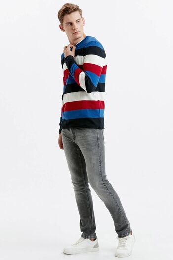 LC Waikiki Men's Red Thin Sweater 8Wj809Z8