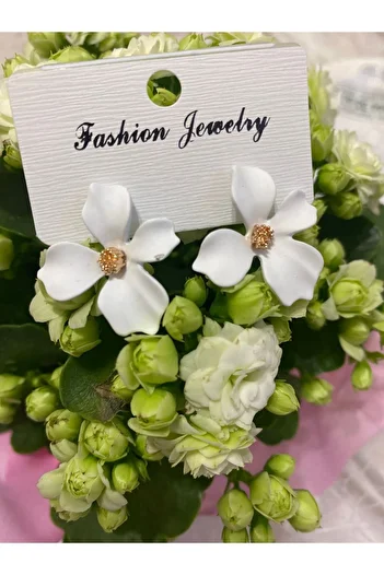 sema aksesuar Women's Flower Model Earrings - Floral Earrings - Mother's Day Gift