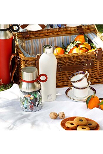 BUGATTI 500Ml Stainless Steel - La Vılle Patterned Food Thermos