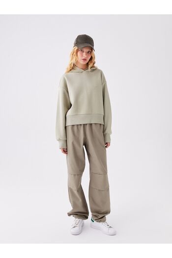 LC Waikiki Comfortable Molded Women's Trousers with Elastic Waist