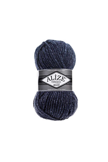 Alize Superlana Maxi 805 - Ύφασμα Jaspe Navy Blue