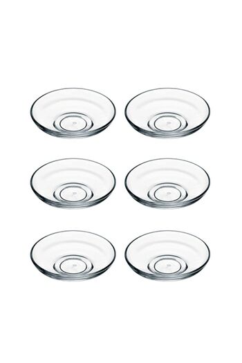 Paşabahçe 54201 Plain 12-Piece Tea Plate