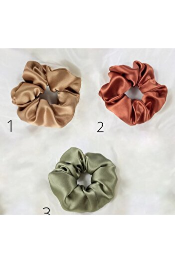 Donna Liberta Women's 3-Piece Satin Hair Rubber Buckle Set Buckle131